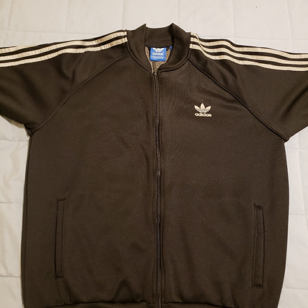Adidas three stripe jacket